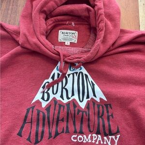 Burton Adventure Company Maroon Hoodie